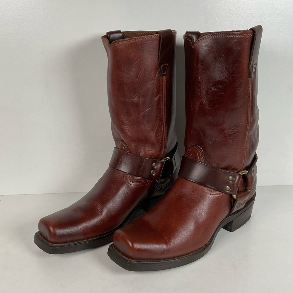 Vintage Durango Harness Boots | USA Made | Brown | Men’s 10.5 D